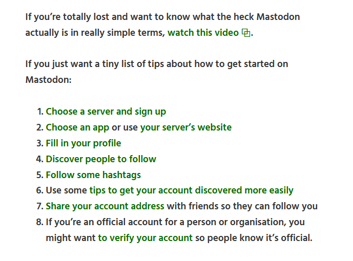 How (and why) to use Mastodon: a beginners guide.